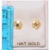Image 2 : 14KT GOLD DIAMOND (0.11CT) TWO -IN- ONE MOTHER OF