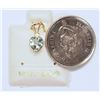 Image 2 : 10KT GOLD AQUAMARINE (0.60CT) PENDANT