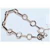 Image 2 : .925 SILVER DIAMOND BRACELET W/ COA