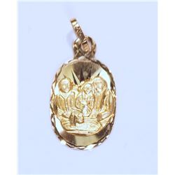 10KT GOLD  RELIGIOUS PENDANT