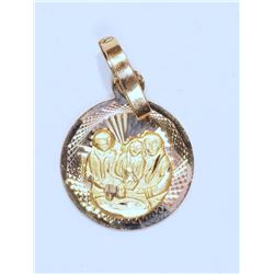 10KT GOLD RELIGIOUS  PENDANT