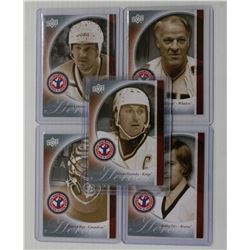 UPPERDECK HEROES CARDS INCL.ROY,ORR X5
