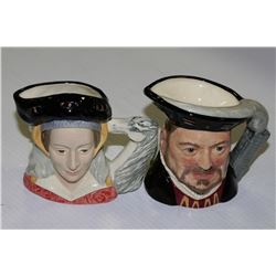 ROYAL DOULTON ANNE OF CLEVES & HENRY VIII TOBY