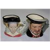 Image 1 : ROYAL DOULTON ANNE OF CLEVES & HENRY VIII TOBY