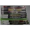 Image 1 : BUNDLE WITH 10 ASSORTED GAMES FOR XBOX 360&PS2,3