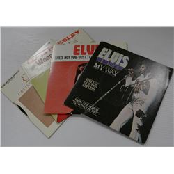 LOT OF ELVIS PRESLEY 45 RPM PICTURE SLEEVES WITH