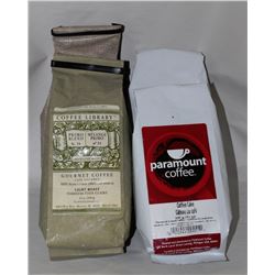 LOT OF 4 ASSORTED GROUND  COFFEE (340G)