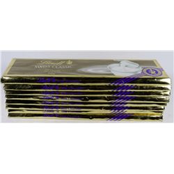 LOT OF 8 LARGE LINDT SWISS CLASSIC CHOCOLATE BARS