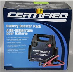 CERTIFIED BATTERY BOOSTER PACK