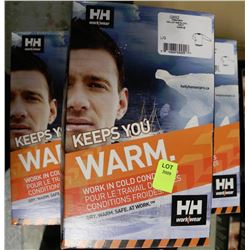 7 PKS OF HELLY HANSEN LRG CREW NECK