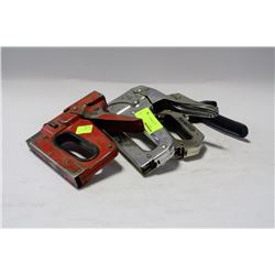 3 STAPLERS