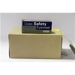 BOX OF 10 UVEX SAFETY GLASSES
