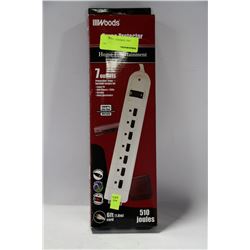 7 OUTLET SURGE PROTECTER