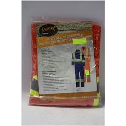 SIZE 56  SAFETY POLY/ COTTON COVERALLS