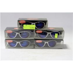 LOT OF 5 AO SAFETY FUEL 2 PROTECTIVE EYE WEAR