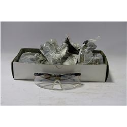 BOX OF 10 SAFETY EYE GLASSES