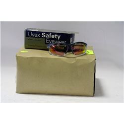 BOX OF 10 UVEX SAFETY EYE WEAR