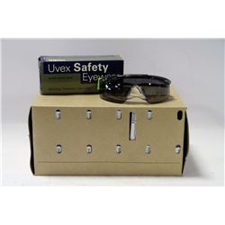 BOX OF 10 UVEX SAFETY EYE WEAR