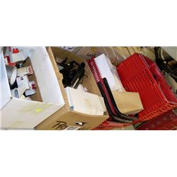 2 BOXES OF TAPE GUNS/ PRICING GUNS & A LOT OF