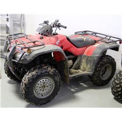 2005 HONDA TRX 350 QUAD W/ 4944 KMS