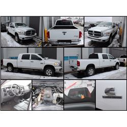2007 DODGE 3500 P/U TRUCK W/ 117691 KMS