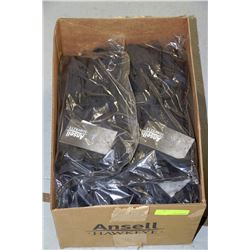 BOX OF ANSELL HAWK EYE WINTER GLOVES