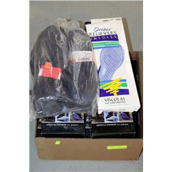 BOX OF ASSORTED INSOLES