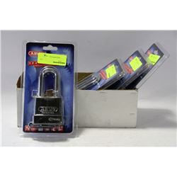 BOX OF 4 ABUS COMMERCIAL / INDUSTRIAL PADLOCKS