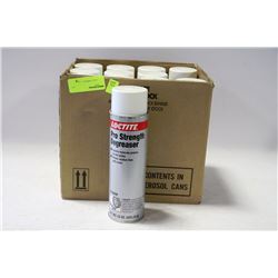 CASE OF 12 PRO STRENGTH LOCTITE DEGREASER