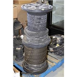 2 REELS OF  HYDRAULIC HOSE