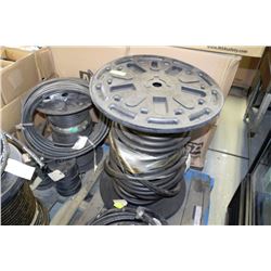 5 REELS OF ASSORTED HOSE