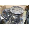Image 1 : 5 REELS OF ASSORTED HOSE