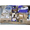 Image 1 : SKID OF MISC ELECTRICAL PARTS & BREAKERS