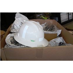 BOX OF 20 MSA HARD HATS