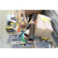 SKID OF GARDENING  & HAND TOOLS