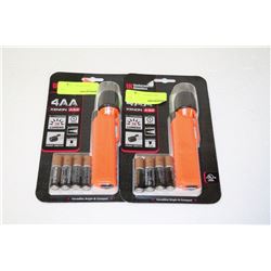 LOT OF 2 UNDERWATER FLASHLIGHTS