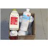 Image 1 : BOX OF WASTE DEODORIZER AND HAND CLEANER