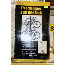 FREE STANDING FOUR BIKE RACK