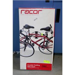 RACOR DOUBLE FOLDING BIKE RACK