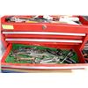 Image 4 : RED TOOL BOX FULL OF TOOLS