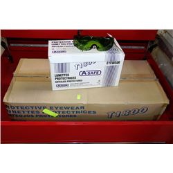 CASE OF 5 PROTECTIVE EYEWEAR