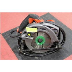 BLACK & DECKER CIRCULAR SAW WITH LASER GUIDE