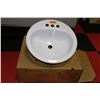 Image 1 : NEW IN BOX WHITE VANITY SINK