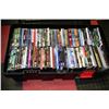 Image 1 : TOTE BOX OF APPROX 200 DVD MOVIES INCL.SEASONS