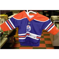 AUTHENTIC NHL OILER'S JERSEY - CHILD SIZE
