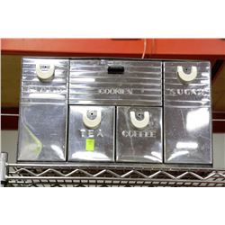 VINTAGE 40'S KREAMERWARE CHROME ALL IN ONE