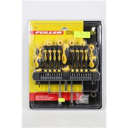 FULLER 37 PC SCREWDRIVER SET NEW
