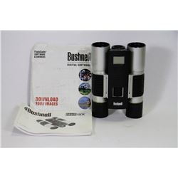 BUSHNELL BINOCULARS WITH CAMERA BUILT IN &