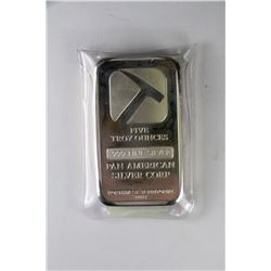 5oz SILVER BAR