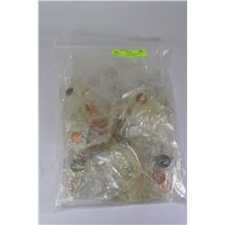 LARGE BAG OF NON CIRC ISSUE PROOF CANADIAN COINS